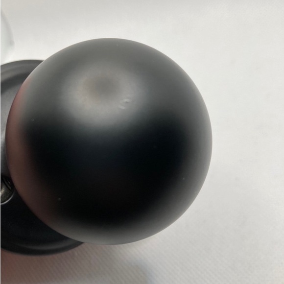 Copper Creek BK2090BC Ball Knob Dummy Function Door Knob, 1 Pack, Black - Picture 7 of 8